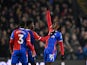Crystal Palace's Eberechi Eze celebrates scoring their second goal on January 30, 2024
