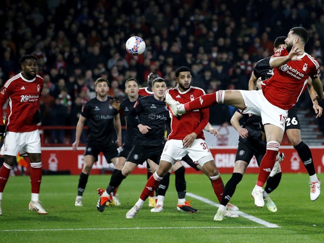 Forest beat Bristol City on penalties to set up Man United clash
