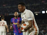 Galatasaray's Patrick van Aanholt reacts on March 10, 2022