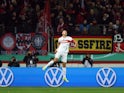 VfB Stuttgart's Waldemar Anton celebrates scoring their first goal on February 6, 2024