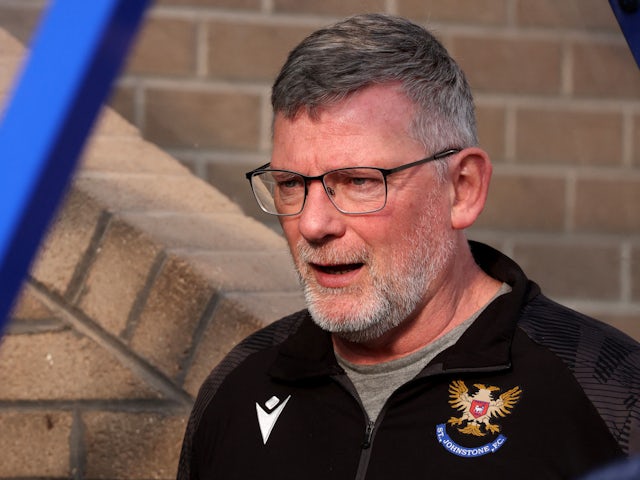 St Johnstone manager Craig Levein before the match on February 18, 2024