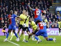 Crystal Palace's Chris Richards scores against Burnley on February 24, 2024