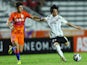 Liu Guobao in action for Shandong Taishan at the 2022 AFC Champions League