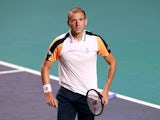 Dan Evans in action at the Mexican Open on February 27, 2024