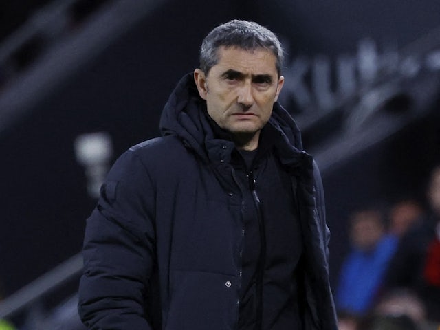 Huấn luyện viên Athletic Bilbao Ernesto Valverde vào ngày 3 tháng 3 năm 2024