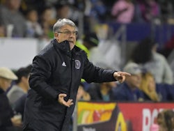 Inter Miami CF head coach Gerardo Martino reacts on February 24, 2024