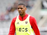 Nice's Jean-Clair Todibo pictured training on August 5, 2023
