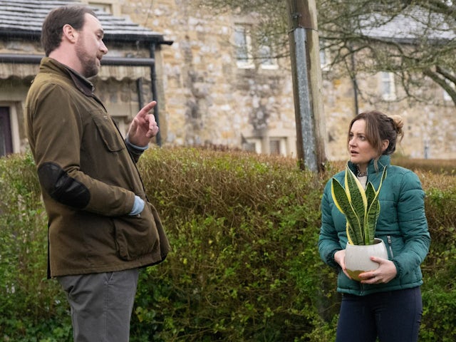 Liam and Ella on Emmerdale on March 15, 2024