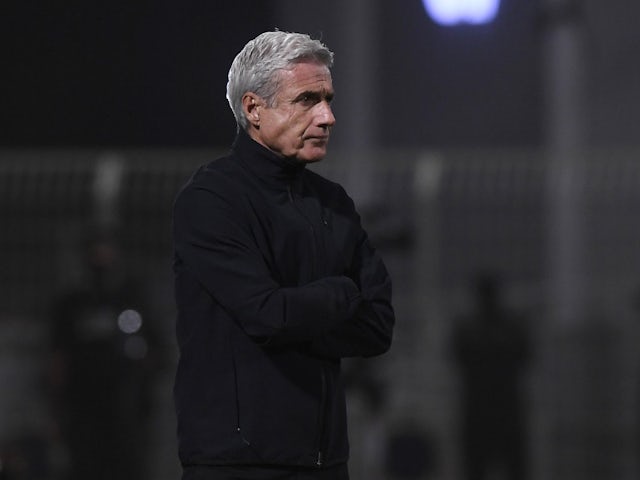Al Nassr coach Luis Castro on February 25, 2024