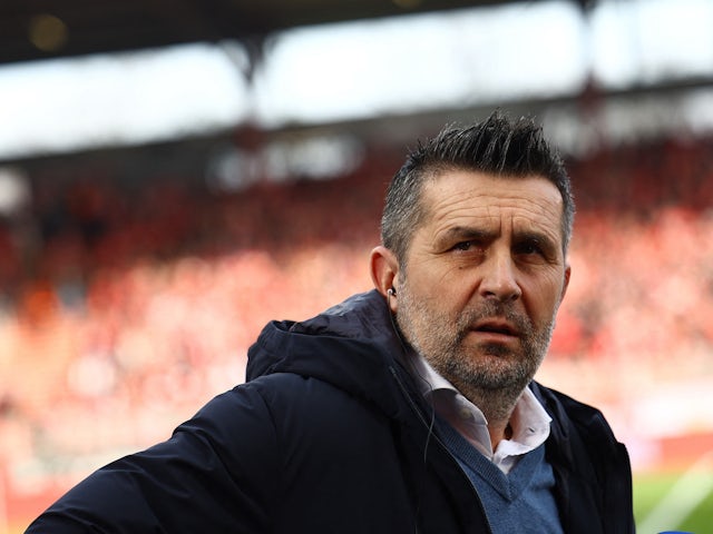 Union Berlin coach Nenad Bjelica before the match on March 2, 2024