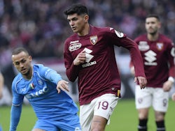 Torino's Raoul Bellanova in action on January 7, 2024