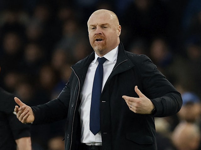Everton manager Sean Dyche reacts on March 2, 2024