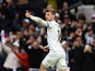 Timo Werner celebrates scoring for Tottenham Hotspur on March 2, 2024