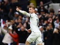 Timo Werner celebrates scoring for Tottenham Hotspur on March 2, 2024