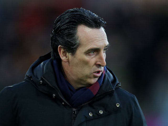 Aston Villa manager Unai Emery before the match on March 2, 2024