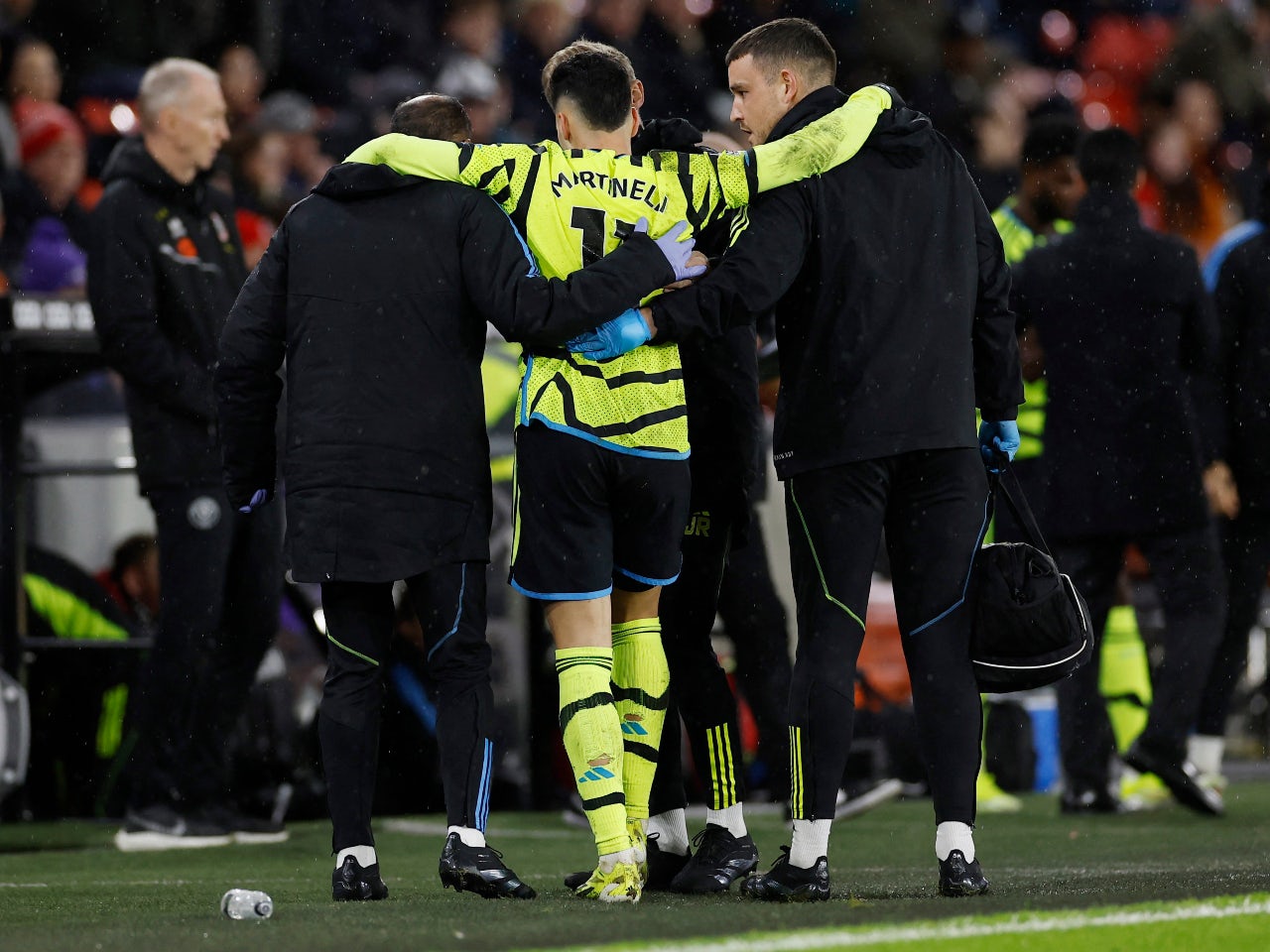 Arsenal 'optimistic over triple injury boost for Manchester City clash'