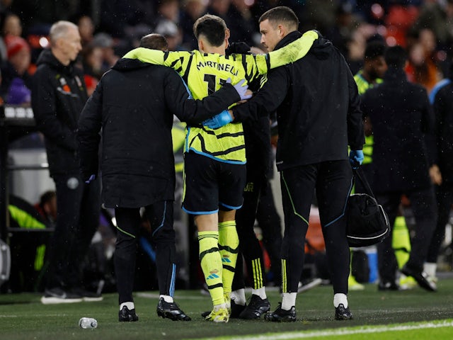 Gabriel Martinelli misses Arsenal training ahead of Porto clash
