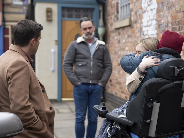 Summer and Paul on Coronation Street on March 27, 2024