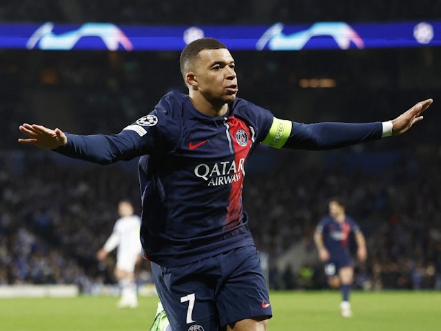 Mbappe brace helps PSG cruise into Champions League quarter-finals