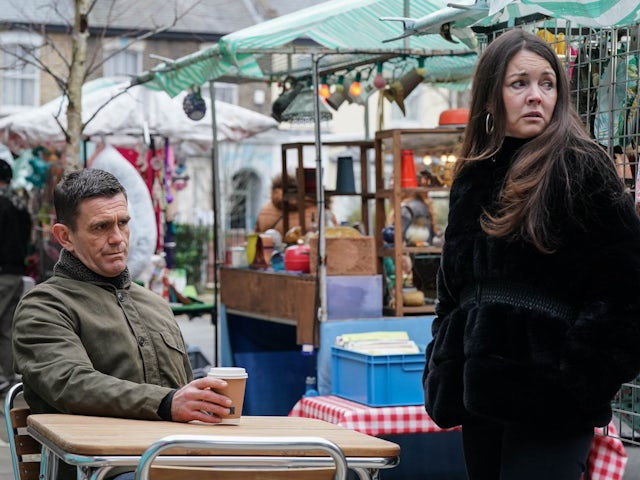 Jack and Stacey on EastEnders on March 18, 2024