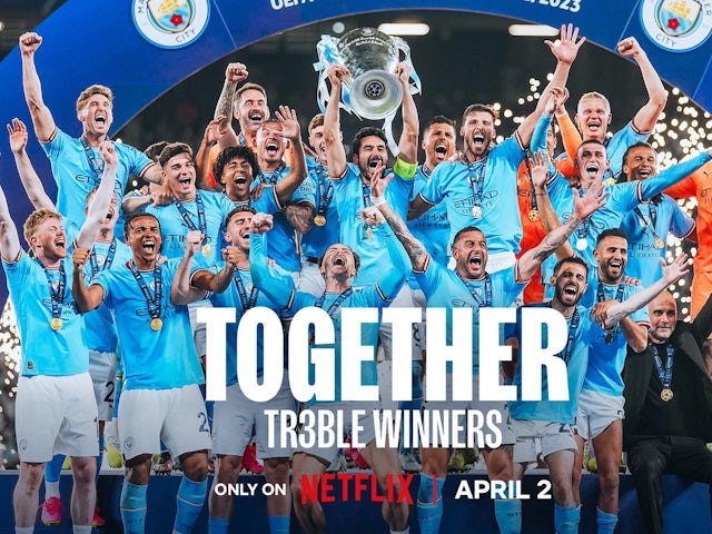 Netflix to release docuseries on Manchester City's treble-winning season