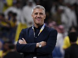 Al Ain coach Hernan Crespo on March 12, 2024