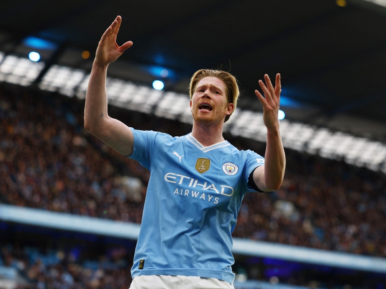 Kevin De Bruyne one of four star Manchester City players who 'could leave' this summer