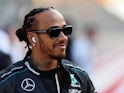 Mercedes' Lewis Hamilton ahead of the Bahrain Grand Prix on March 2, 2024