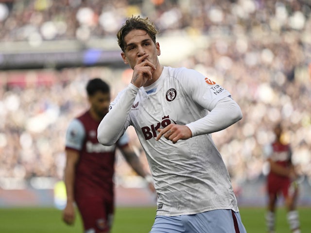 Zaniolo secures a point for Villa in chaotic clash with West Ham