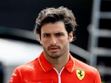 Ferrari's Carlos Sainz ahead of the Saudi Arabian GP on March 6, 2024