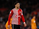 Che Adams in action for Southampton in February 2024.
