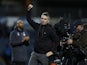 Ipswich Town manager Kieran McKenna celebrates after the match on March 29, 2024