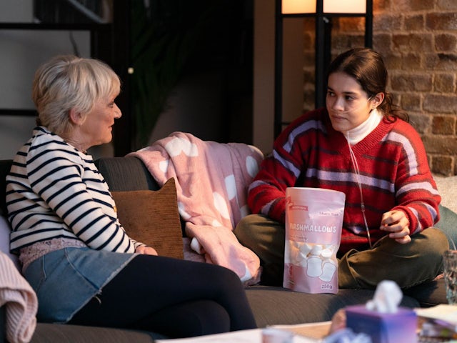 Jean and Jade on EastEnders on March 25, 2024