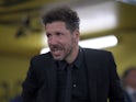 Atletico Madrid coach Diego Simeone on April 1, 2024