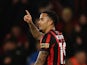 AFC Bournemouth's Justin Kluivert celebrates scoring their first goal on April 2, 2024