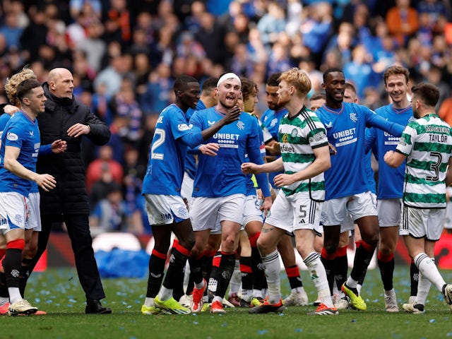 Clement, Rodgers assess title race after six-goal Old Firm thriller