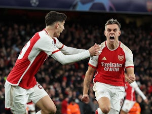 Trossard rescues draw for Arsenal in four-goal Bayern thriller