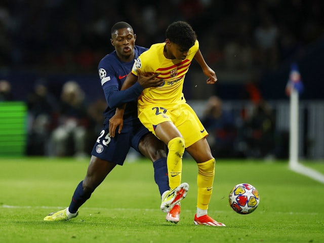 Yamal creates more history in Barcelona's win over PSG