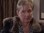 Eileen on Coronation Street on April 22, 2024