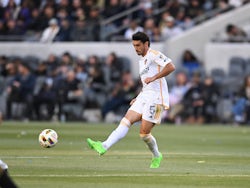 Los Angeles Galaxy midfielder Gaston Brugman