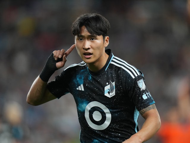 Minnesota United forward Sang Bin Jeong