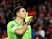 Aston Villa goalkeeper Emiliano Martinez during penalty shootout against Lille on April 18, 2024.
