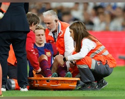 Barcelona injury update vs. Girona - Frenkie de Jong latest