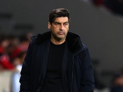 Lille coach Paulo Fonseca on April 18, 2024