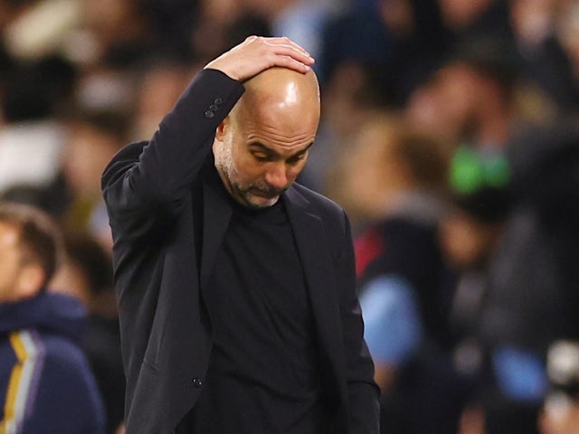 Guardiola confirms Man City trio who 'could not continue' in Real Madrid loss