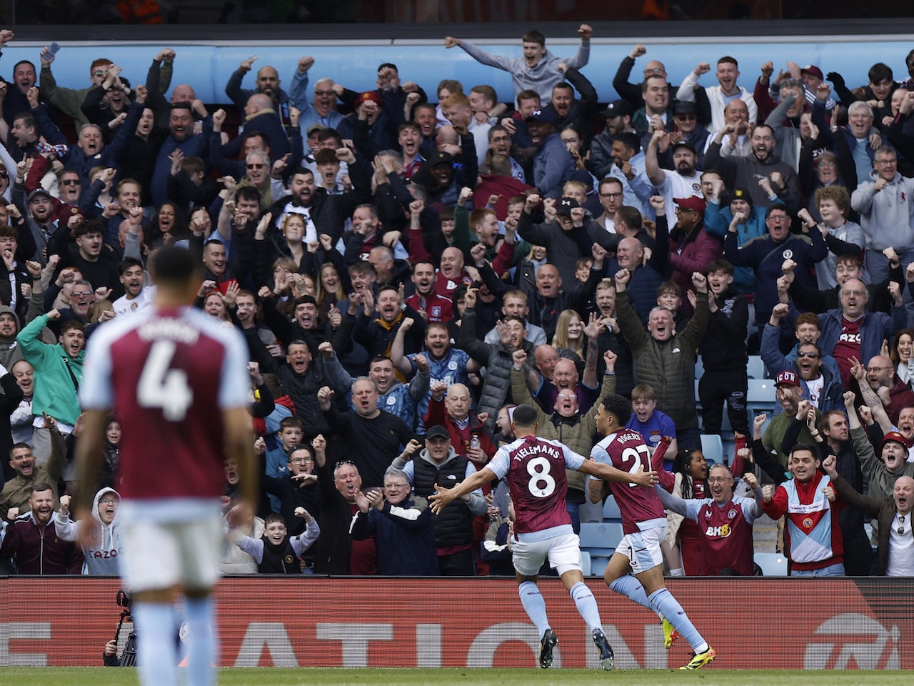 Aston Villa strengthen grip on fourth spot with home win over Bournemouth