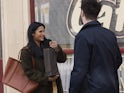 Alya on Coronation Street on May 8, 2024