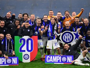 Inter Milan beat AC Milan in dramatic derby to seal 20th Serie A title