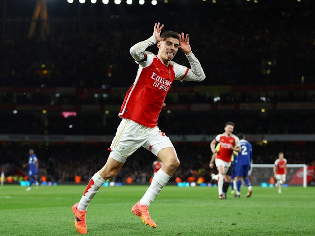 Havertz haunts Chelsea as five-star Arsenal extend lead at PL summit