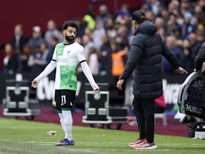 Video: Salah, Klopp involved in heated touchline row at West Ham